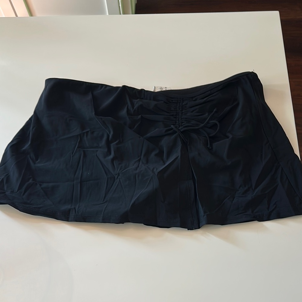 Profile By Gottex Black Swim Skirt
